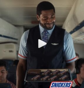 Snickers travelers' campaign